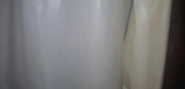  Thug fucks pretty petite slut in the shower (full video)